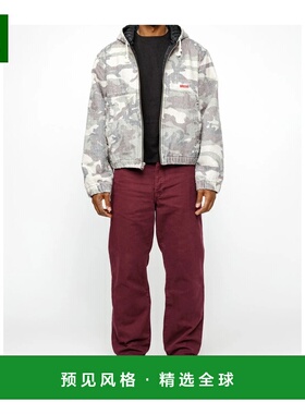 香港直邮STUSSY 男士牛仔裤 116659WINE SS2025 红色 STUSSY men'