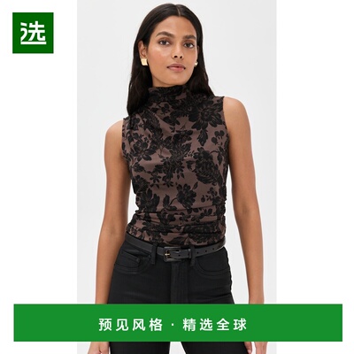 1h可退 香港直邮VERONICA BEARD 女士 Mylie 无袖上衣  舒适时尚