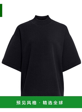 香港直邮Alaia 方形短袖T恤 AA9H1269K083B半高领