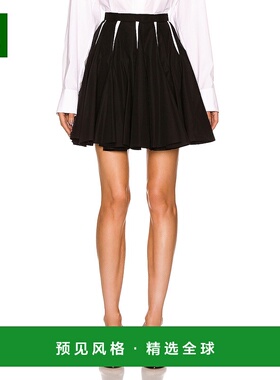 1h可退 香港直邮Alaïa 女士 宽裙摆半身裙 AA9J03641T001