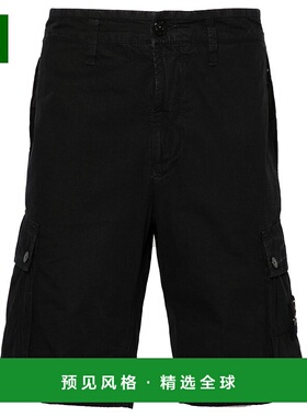 1h可退 香港直邮Stone Island 石头岛 男士 工装短裤 K1S15L10001
