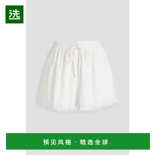 5257ARS24 1h可退 抽绳短裤 女士 white白色 香港直邮ZIMMERMANN