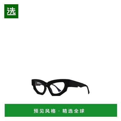 香港直邮KUBORAUM 男士眼镜 MASKEF5BSOA SS2023 黑色 全框平光镜