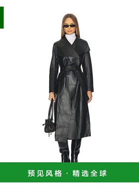 香港直邮Mackage 女士 Mai 大衣 MAIL black黑色 舒适时尚西装