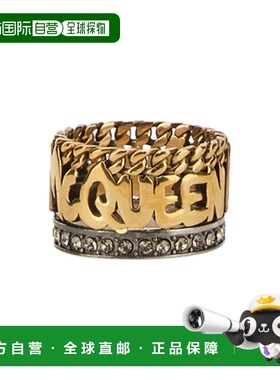 1h可退 欧洲直邮alexander mcqueen 女士 戒指