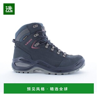 欧洲直邮LOWA RENEGADE EVO GTX MID女士钢蓝色防水科技面料