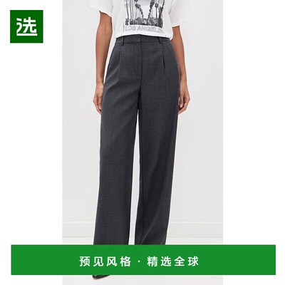 香港直邮ANINE BING 女士 Trent 裤子 grey灰色 舒适时尚