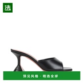 香港直邮Amina Muaddi 女士 1h可退 黑色凉鞋 C9S332718LUPBLACKN