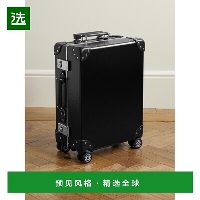 1h可退 香港直邮globe trotter 男士 Metropolis 皮革饰边手提行