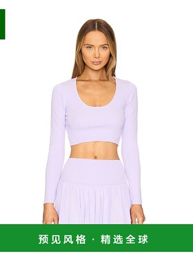 1h可退 香港直邮ZIMMERMANN 女士 Acacia 针织圆领上衣 1713TRS25