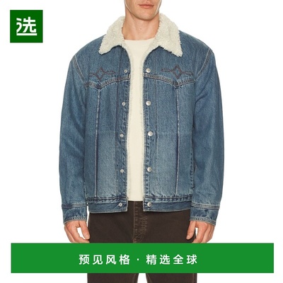 1h可退 香港直邮Levi'S 李维斯 男士 WESTERN TRUCK 毛毛外套 002