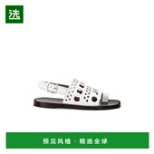 1h可退 AA3S095CK224 穿孔平底凉鞋 香港直邮Alaïa 女士