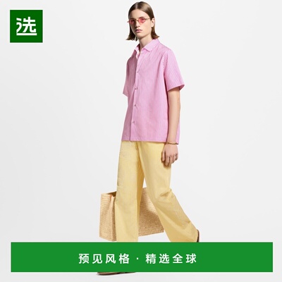 1h可退 欧洲直邮LV路易威登 Traveller系列男士棕色小牛皮老花图