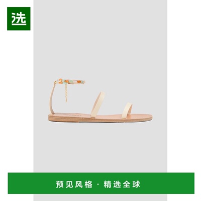 1h可退 香港直邮Ancient Greek Sandals 女士 Smirni 精饰皮质凉