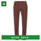 舒适时尚 1h可退 休闲长裤 brown棕色 香港直邮Incotex 男士