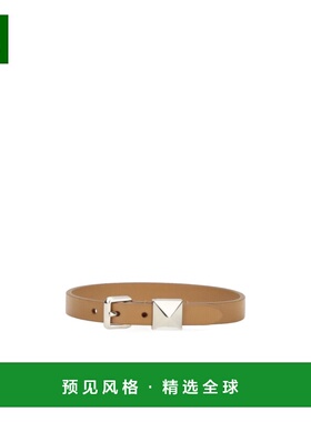 香港直邮VALENTINO 男士腰带 YJ0BD7UQTWTX SS2026 驼色 铆钉手环