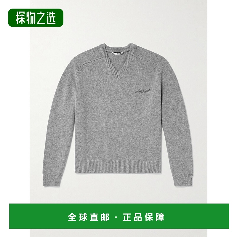 1h可退 Acne Studios 艾克妮 男士 V領套頭衫 B60384