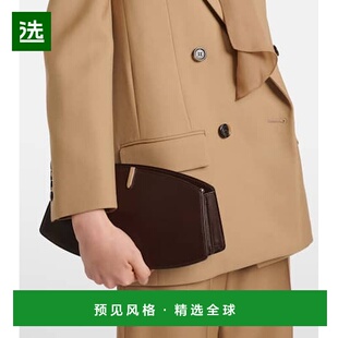 1h可退 香港直邮SAVETTE 女士 佛罗伦萨小号皮革肩包 brown棕色