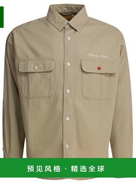 1h可退 香港直邮HUMAN MADE 男士 衬衫式印花夹克 HM30SH014