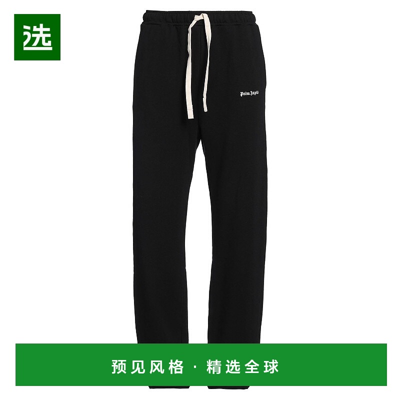 香港直邮Palm Angels 棕榈天使 男士 休闲长裤 black黑色 舒适时
