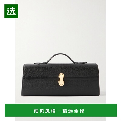 1h可退 香港直邮SAVETTE 女士 Symmetry Pochette 长款织纹皮革手