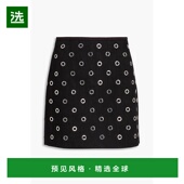 孔眼装 1h可退 饰牛仔迷你半 女士 Blaire 香港直邮VERONICA BEARD