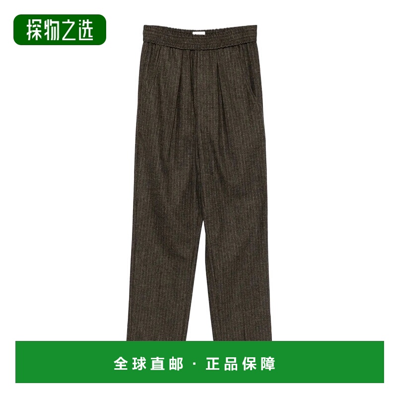 香港直邮Isabel Marant 松紧腰休闲裤 PA0568FAC3F01I羊毛