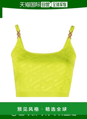 香港直邮Versace 针织短款背心 10087891A05236范思哲吊带