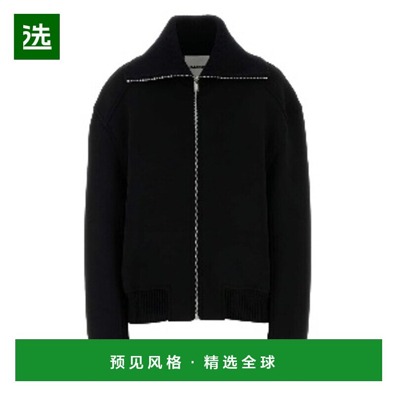 1h可退 香港直邮Jil Sander 吉尔·桑达 女士 拉链飞行员夹克 J02