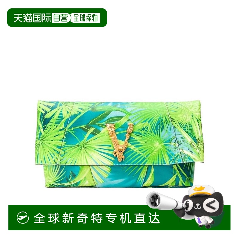 香港直邮Versace 花纹翻盖手拿包 DBSH486D4VST