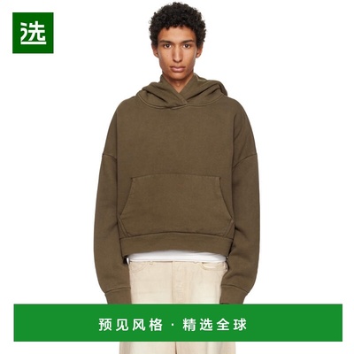 1h可退 香港直邮Entire Studios 男士 棕色 Heavy 连帽衫 ES2125B