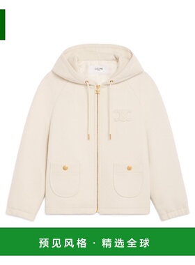香港直邮Celine 长袖连帽卫衣 RV05Q6700.羊绒