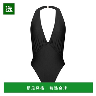 露背连体泳衣 Laurent 859623Y37WN 香港直邮Saint 1h可退