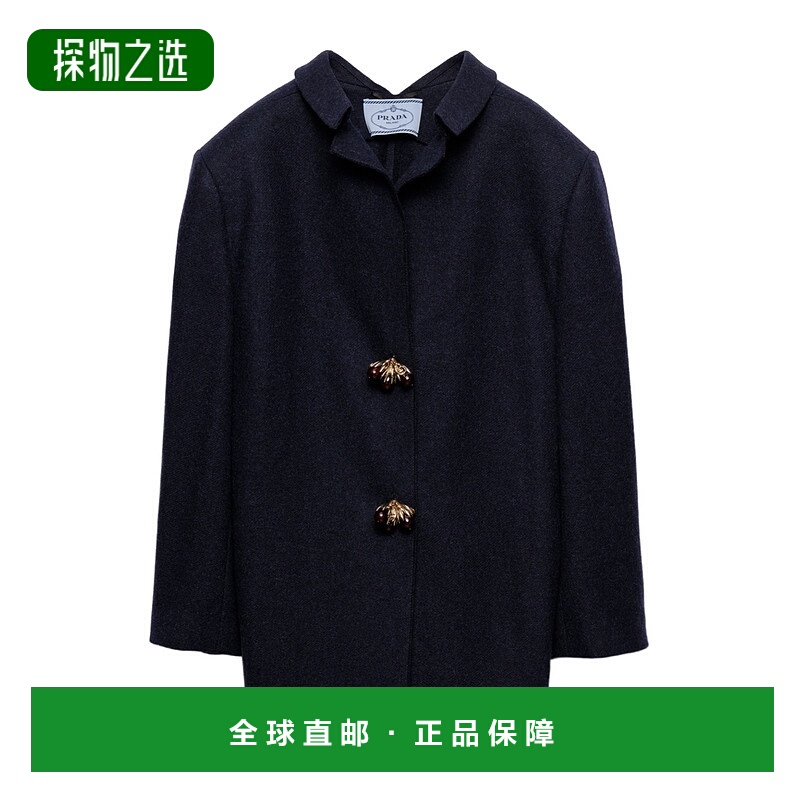 香港直邮Prada 长袖羊毛休闲夹克 P573PY18OYSOOO