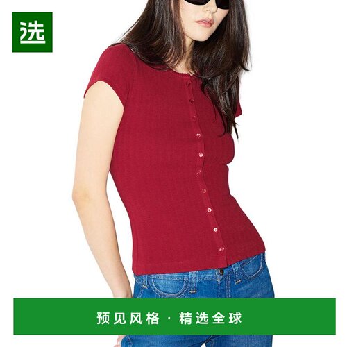 【美国直邮】re done 女士 上装T恤 【付后1h可退】
