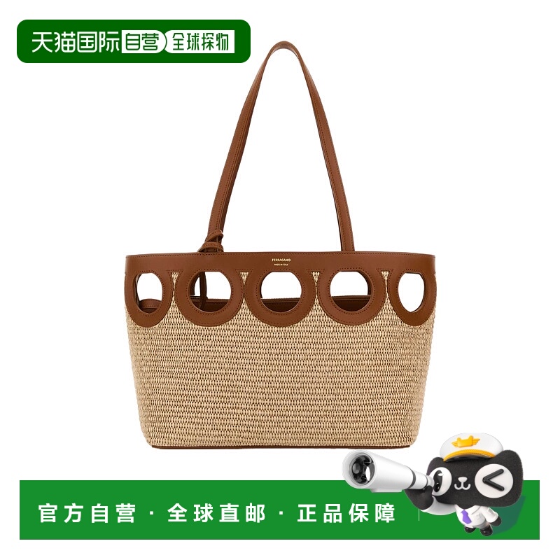 香港直邮Salvatore Ferragamo 双手柄手提包 21A206
