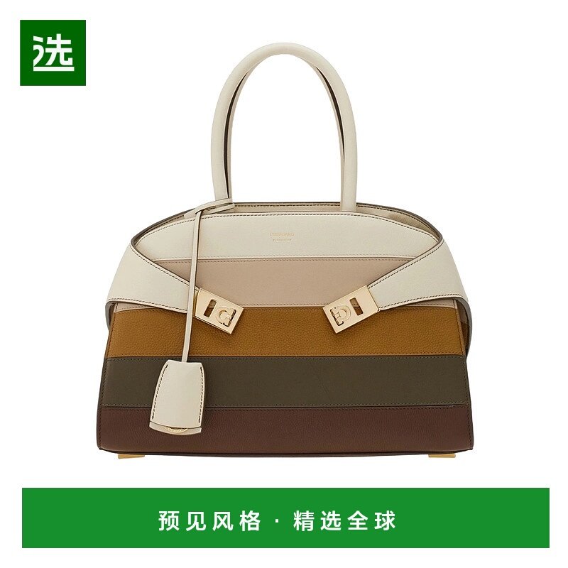 香港直邮Salvatore Ferragamo Hug 手提包 219922斜挎包单肩包