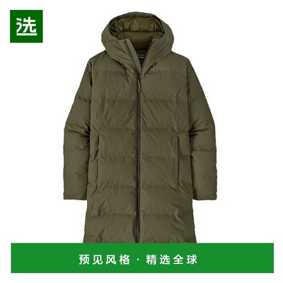 欧洲直邮PATAGONIA JACKSON Glacier 绿色防水科技面料女士大外套
