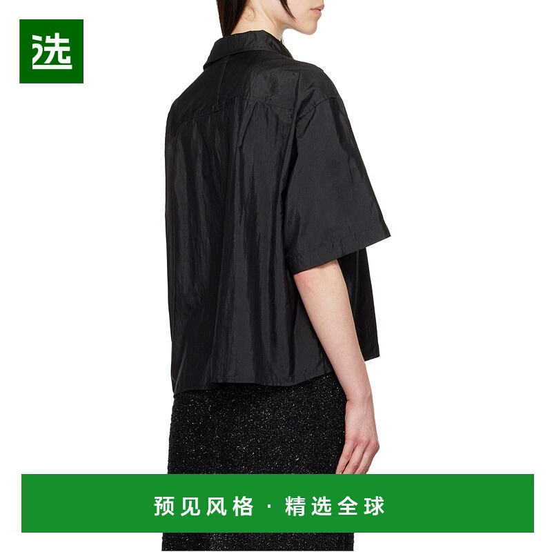 香港直邮Jil Sander 宽领衬衫 J40DL0167J70003