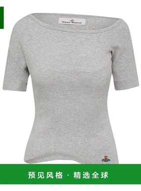 香港直邮Vivienne Westwood 露肩短袖 T 恤 1G010010J009C