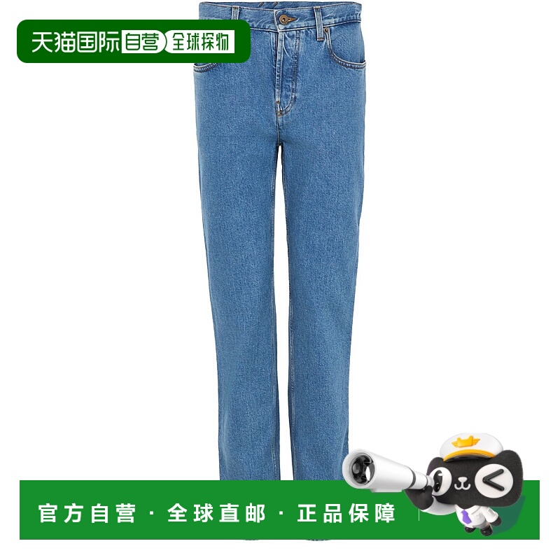 1h可退 香港直邮Burberry 巴宝莉 女士 Straight-cut 牛仔裤