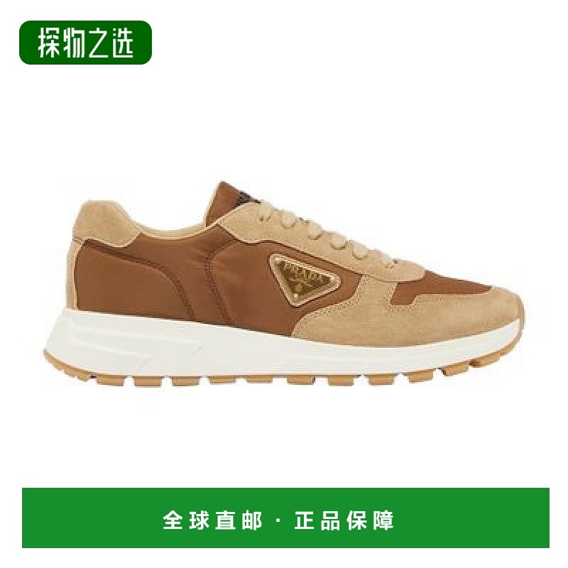 欧洲直邮Prada/普拉达 Prax 01 绒面革运动鞋正品品牌休闲百
