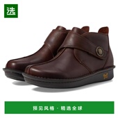 靴 1h可退 舒适防污真皮脚踝 Caiti 女士时装 美国直邮 Alegria