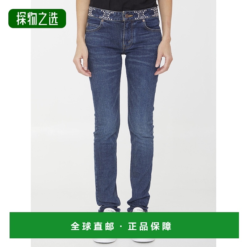 1h可退 欧洲直邮CELINE 女士牛仔裤 2N972255V08DL