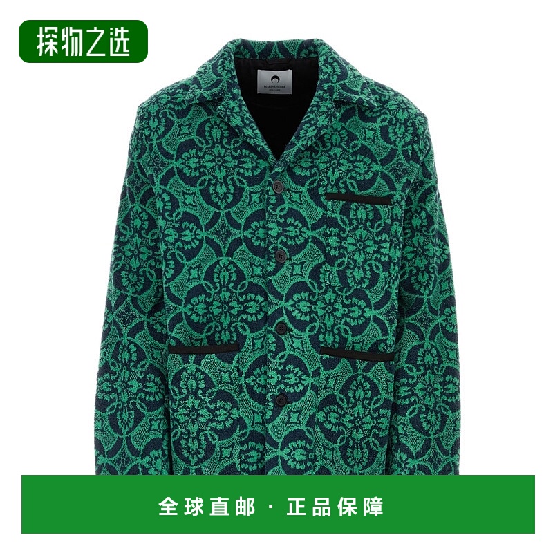 香港直邮Marine Serre 长袖休闲夹克 J106SS23XWOVCO00