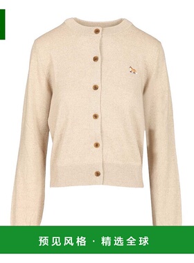 1h可退 香港直邮MAISON KITSUNE 女士 狐狸寶寶常規開襟衫 PW0050