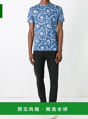 香港直邮Versace 印花T恤 A76112A221185A71Y短袖范思哲