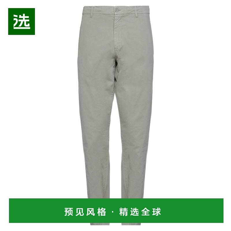 1h可退 香港直邮Aspesi 男士 斜纹棉布裤 grey灰色 舒适时尚,男装,休闲裤,淘宝优惠券,粉丝福利购,淘宝优惠卷