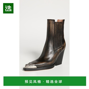 1h可退 香港直邮Paris Texas 女士 Dallas 精饰鞋头短靴