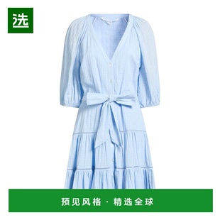 1h可退 香港直邮VERONICA BEARD 女士 短款连衣裙 blue蓝色 舒适